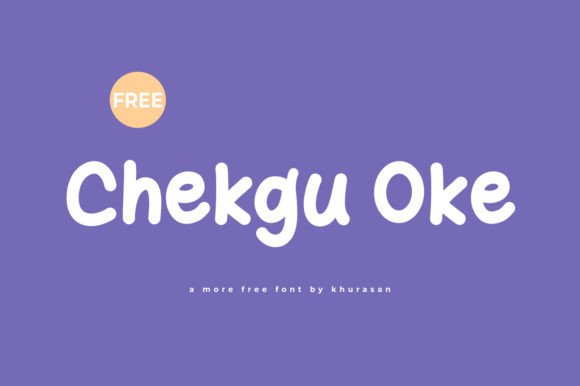 Chekgu Oke: A Modern Display Font for High-Impact Design Workflows