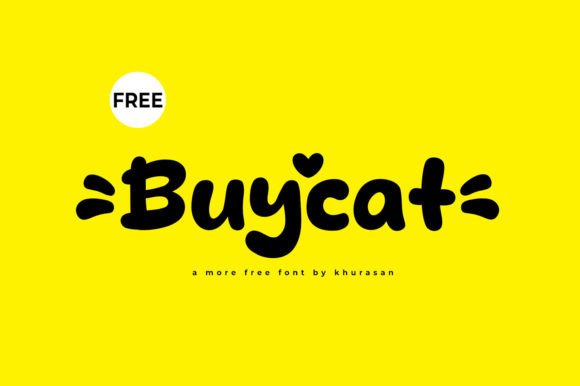 Discover Buycat: A Modern Display Font for Creative Impact