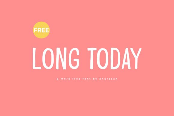 Elevating Visual Identity with Long Today: The Modern Display Font for Today's Creators
