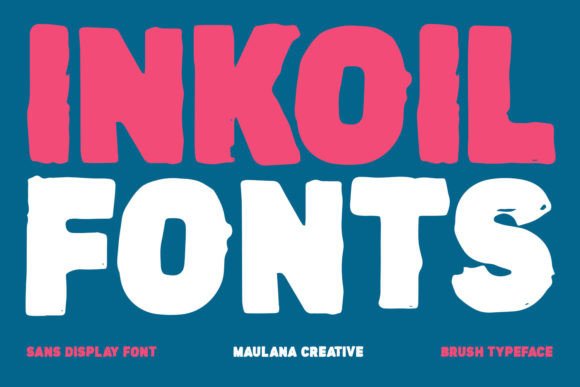 Inkoil: The Bold Typography Trend Redefining Visual Attention