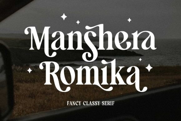Introducing Manshera Romika: The Modern Classy Bold Serif for Distinctive Design