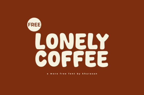 Lonely Coffee: A Modern Display Font for Creative Projects