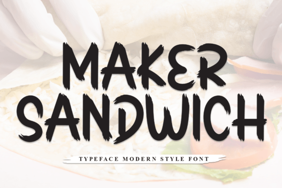 Maker Sandwich: The Quirky Display Font That Brings Personality to Your Designs