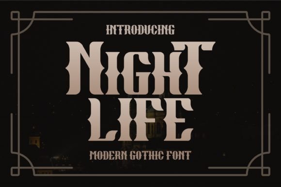 Night Life: Where Modern Gothic Design Meets Captivating Mystique