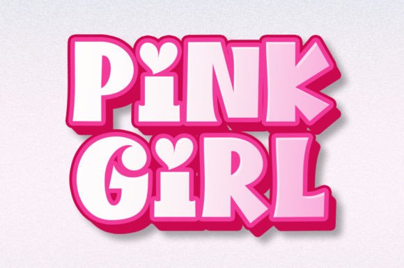 Pink Girl: A Strategic Guide to Whimsical Typography