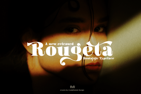 Rougeta Font: A Nostalgic Typeface for Modern Design