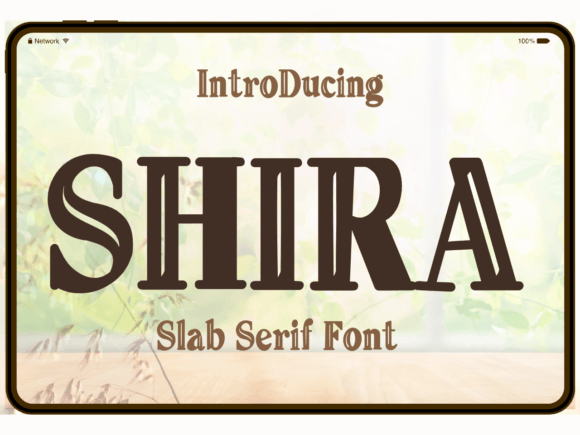 Shira: The Bold Typography Defining Modern Digital Expression