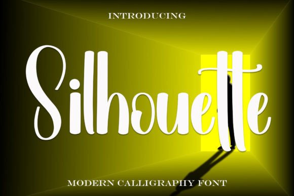Silhouette: A Festive Typeface That Captures the Holiday Spirit