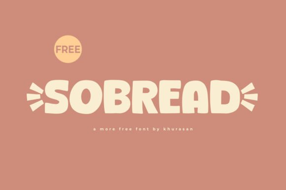 Sobread: A Modern Fancy Display Font for Stunning Designs