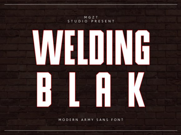 Welding Blak: The Intersection of Military Strength and Human Warmth in Typography